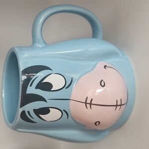 Hallmark Disney Winnie The Pooh Eeyore 3D Character Mug 19 oz